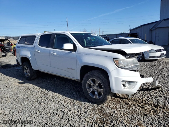 2016 Chevrolet Colorado 4WD Z71 with VIN 1GCGTDE38G1193471, listed as a Copart auction lot 44465395 with 81,060 mi miles and Salvage Title. Bid and sale history available at carsss.com. Image 4.