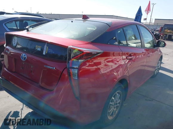 2017 Toyota Prius Two with VIN JTDKBRFU7H3566703, listed as a IAAI auction lot 41937815 with 85,354 mi miles and . Bid and sale history available at carsss.com. Image 4.