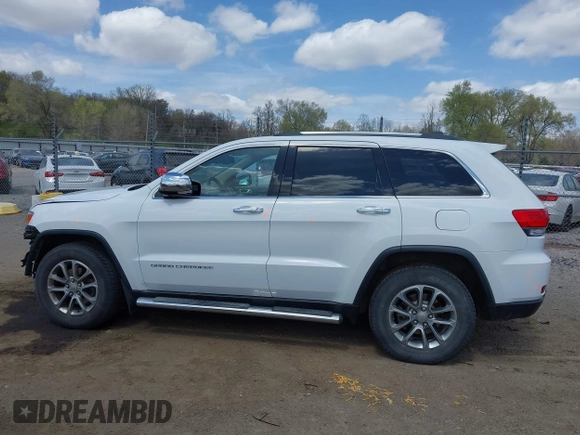 2014 Jeep Grand Cherokee Limited z VIN 1C4RJFBG9EC122590, wystawiony jako IAAI lot #42037881 z przebiegiem 137 270 mil mil oraz . Historia ofert i sprzedaży dostępna na DreamBid. Obrazek 14.