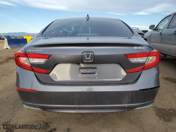2020 Honda Accord Sedan LX with VIN 1HGCV1F19LA100134, listed as a Copart auction lot 48216095 with 111,404 mi miles and Salvage Title. Bid and sale history available at carsss.com. Image 6.