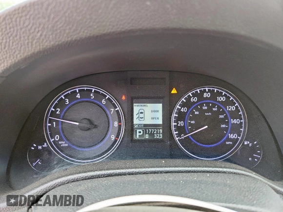 2012 Infiniti G25 Journey with VIN JN1DV6AP5CM810712, listed as a Copart auction lot 63516025 with 177,219 mi miles and Salvage title. Bid and sale history available at DreamBid. Image 9.