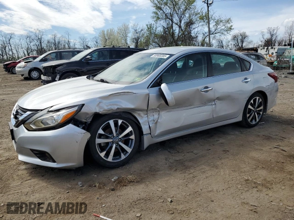 2017 Nissan Altima 2.5 SV with VIN 1N4AL3AP6HC133080, listed as a Copart auction lot 50968385 with 90,167 mi miles and Salvage Title. Bid and sale history available at carsss.com. Image 1.