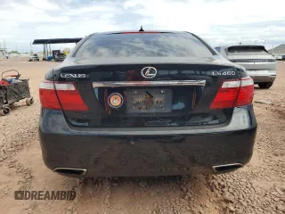 2007 Lexus LS 460 with VIN JTHBL46F475046445, listed as a Copart auction lot 64884705 with 209,036 mi miles and Clean title. Bid and sale history available at DreamBid. Image 6.