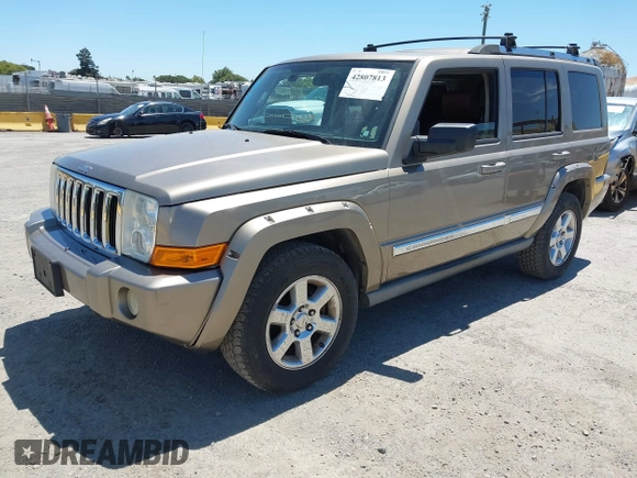 2006 Jeep Commander Limited with VIN 1J8HG58206C283095, listed as a IAAI auction lot 42807813 with 163,508 mi miles and . Bid and sale history available at DreamBid. Image 2.