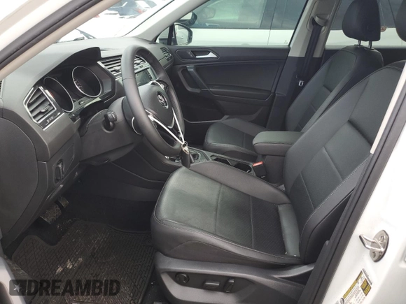 2020 Volkswagen Tiguan SE with VIN 3VV2B7AX0LM066834, listed as a Copart auction lot 50202205 with 66,530 mi miles and Salvage Title. Bid and sale history available at DreamBid. Image 7.