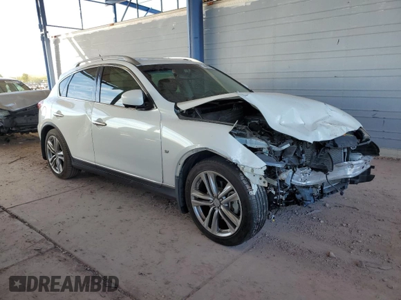 2014 Infiniti QX50 Journey with VIN JN1BJ0HR2EM192730, listed as a Copart auction lot 46602265 with 120,859 mi miles and Salvage Title. Bid and sale history available at carsss.com. Image 4.