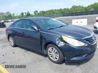 2011 Hyundai Sonata GLS PZEV with VIN 5NPEB4AC8BH263441, listed as a IAAI auction lot 42061208 with 163,111 mi miles. Bid and sale history available at carsss.com. Image 1.