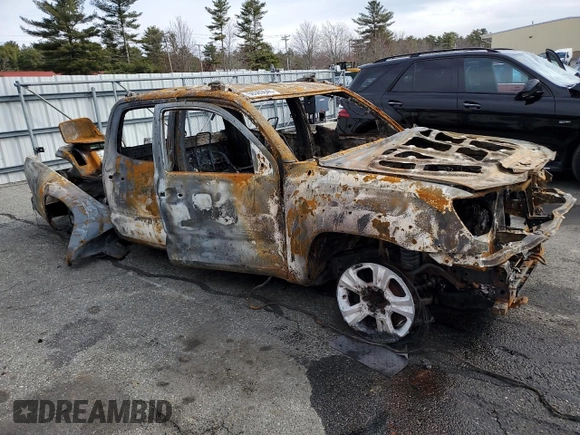 2015 Toyota Tacoma with VIN 3TMLU4EN8FM169721, listed as a Copart auction lot 50369645 with 0 mi miles and Salvage Title. Bid and sale history available at carsss.com. Image 4.