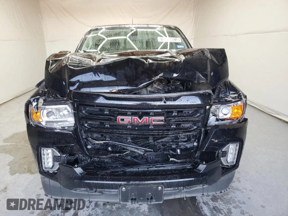2021 GMC Canyon 2WD Elevation with VIN 1GTG5CEN9M1105349, listed as a Copart auction lot 76309924 with 79,216 mi miles and Clean Title. Bid and sale history available at carsss.com. Image 5.
