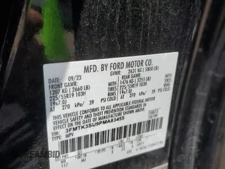 2023 Ford Mustang Mach-E Premium z VIN 3FMTK3SU9PMA83455, wystawiony jako Copart lot #64945095 z przebiegiem 52 540 mil mil oraz Czysty tytuł • Clean title. Historia ofert i sprzedaży dostępna na DreamBid. Obrazek 13.