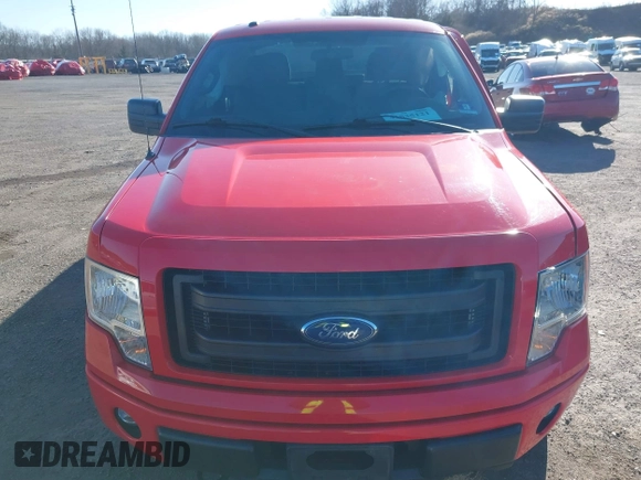 2014 Ford F-150 XL with VIN 1FTFX1EF1EFD02412, listed as a IAAI auction lot 41835121 with 110,485 mi miles. Bid and sale history available at carsss.com. Image 12.