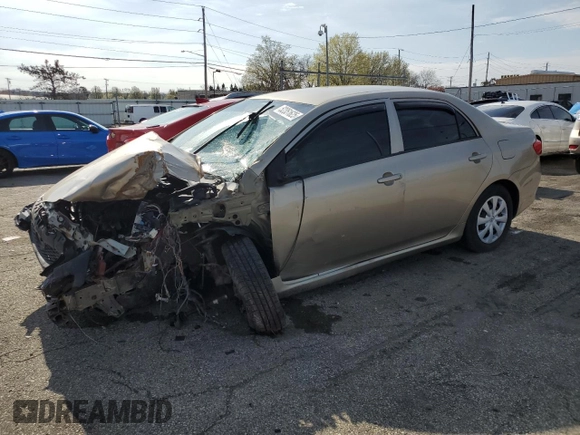 2010 Toyota Corolla with VIN 2T1BU4EE6AC277624, listed as a Copart auction lot 52351625 with Not Provided miles and Salvage Title. Bid and sale history available at DreamBid. Image 1.