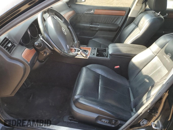 2007 Infiniti M x with VIN JNKAY01F37M459525, listed as a Copart auction lot 71504864 with 122,459 mi miles and Salvage Title. Bid and sale history available at DreamBid. Image 7.