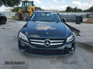 2019 Mercedes-Benz C 300 with VIN 55SWF8DB6KU316217, listed as a Copart auction lot 57811325 with 43,054 mi miles and Salvage title. Bid and sale history available at DreamBid. Image 5.