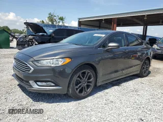 2018 Ford Fusion SE z VIN 3FA6P0H78JR164272, wystawiony jako Copart lot #57581305 z przebiegiem 80 365 mil mil oraz Szkoda całkowita • Salvage title. Historia ofert i sprzedaży dostępna na DreamBid. Obrazek 1.