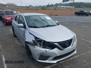 2019 Nissan Sentra SV with VIN 3N1AB7AP8KY237625, listed as a IAAI auction lot 41777580 with 75,775 mi miles and . Bid and sale history available at DreamBid. Image 1.