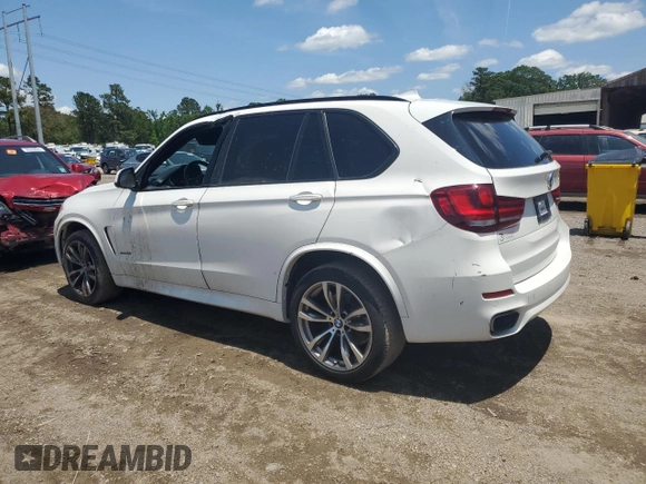2017 BMW X5 sDrive35i z VIN 5UXKR2C3XH0U23288, wystawiony jako Copart lot #55292445 z przebiegiem 117 562 mil mil oraz Szkoda całkowita • Salvage title. Historia ofert i sprzedaży dostępna na DreamBid. Obrazek 2.