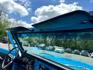 1972 Chevrolet Blazer z VIN 0000CKE182F177381, wystawiony jako Copart lot #59614495 z przebiegiem 33 063 mil mil oraz Czysty tytuł • Clean title. Historia ofert i sprzedaży dostępna na DreamBid. Obrazek 9.
