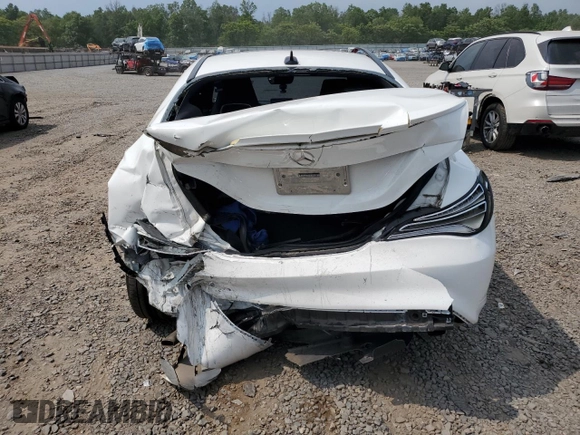 2019 Mercedes-Benz CLA 250 with VIN WDDSJ4GBXKN740798, listed as a Copart auction lot 59874665 with 60,164 mi miles and Salvage title. Bid and sale history available at DreamBid. Image 6.