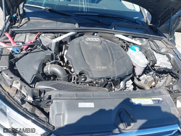 2018 Audi A4 Premium with VIN WAUKMAF45JA158842, listed as a IAAI auction lot 41794952 with 25,563 mi miles. Bid and sale history available at carsss.com. Image 10.