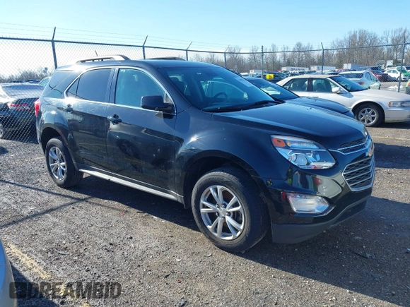 2016 Chevrolet Equinox LT with VIN 2GNALCEK1G6254395, listed as a IAAI auction lot 41872768 with 104,488 mi miles. Bid and sale history available at carsss.com. Image 1.