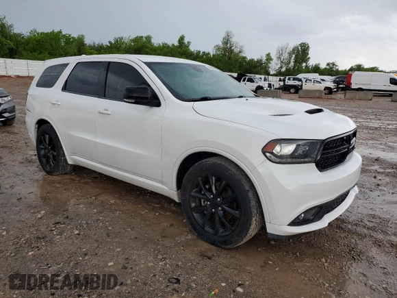 2018 Dodge Durango GT with VIN 1C4RDHDGXJC239640, listed as a Copart auction lot 54688375 with 97,402 mi miles and Salvage title. Bid and sale history available at DreamBid. Image 4.