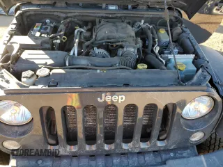 2018 Jeep Wrangler JK Unlimited Sport S with VIN 1C4BJWDG7JL909899, listed as a Copart auction lot 85688244 with 109,594 mi miles and Salvage Title. Bid and sale history available at carsss.com. Image 12.