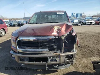 2015 Ford F-150 XLT with VIN 1FTEW1EF5FKD43164, listed as a Copart auction lot 48677185 with 90,823 mi miles and Salvage Title. Bid and sale history available at carsss.com. Image 5.