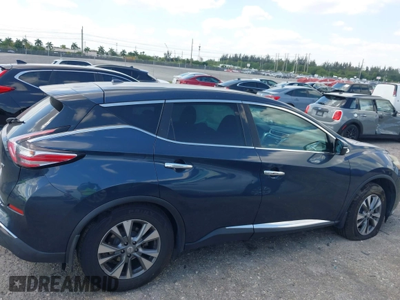 2015 Nissan Murano SL z VIN 5N1AZ2MH1FN209826, wystawiony jako IAAI lot #42048318 z przebiegiem 110 190 mil mil oraz . Historia ofert i sprzedaży dostępna na DreamBid. Obrazek 14.