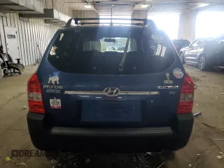 2006 Hyundai Tucson GLS with VIN KM8JN12D46U294639, listed as a Copart auction lot 54821115 with 113,681 mi miles and Clean Title. Bid and sale history available at carsss.com. Image 6.