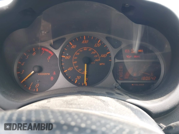 2000 Toyota Celica GT with VIN JTDDR32TXY0036306, listed as a IAAI auction lot 42094202 with 180,642 mi miles and . Bid and sale history available at DreamBid. Image 7.