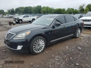 2016 Hyundai Equus Signature z VIN KMHGH4JH1GU103056, wystawiony jako Copart lot #65665644 z przebiegiem 86 398 mil mil oraz Szkody całkowita. Historia ofert i sprzedaży dostępna na DreamBid. Obrazek 1.