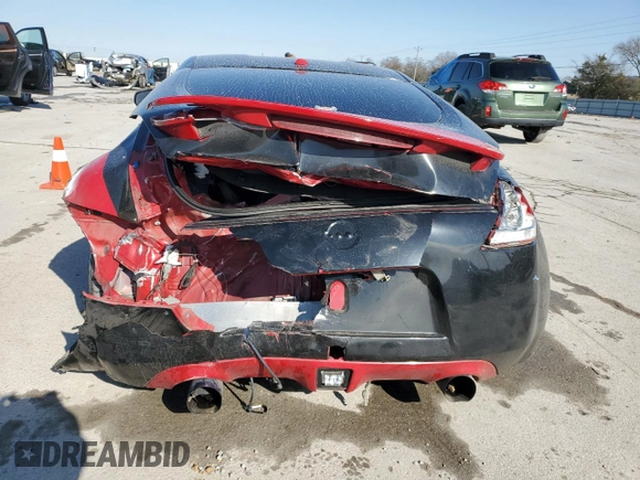 2015 Nissan 370Z Sport with VIN JN1AZ4EH9FM443851, listed as a Copart auction lot 42429035 with 116,411 mi miles and Clean Title. Bid and sale history available at carsss.com. Image 6.