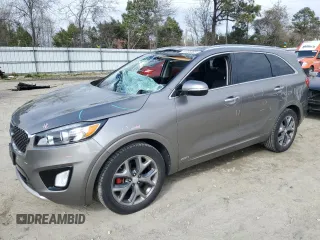 2016 Kia Sorento SX with VIN 5XYPKDA50GG102302, listed as a Copart auction lot 51638385 with 101,063 mi miles and Salvage Title. Bid and sale history available at carsss.com. Image 1.