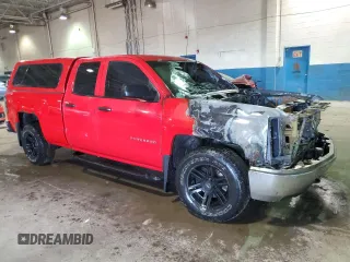 2014 Chevrolet Silverado 1500 Work Truck with VIN 1GCVKPEH6EZ212542, listed as a Copart auction lot 48372985 with Not Provided miles and Clean Title. Bid and sale history available at DreamBid. Image 4.