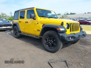 2021 Jeep Wrangler Unlimited Sport S с VIN 1C4HJXDN4MW744315, выставлен на аукционе IAAI как лот 42242941 с пробегом 35 344 миль миль и . История ставок и продаж доступна на DreamBid. Изображение 1.