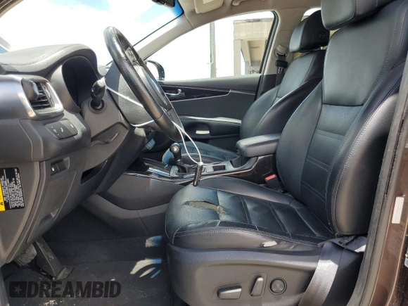 2017 Kia Sorento EX with VIN 5XYPH4A54HG302082, listed as a Copart auction lot 62480615 with 346,333 mi miles and Salvage title. Bid and sale history available at DreamBid. Image 7.