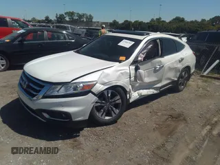 2014 Honda Crosstour EX-L with VIN 5J6TF1H56EL001994, listed as a IAAI auction lot 37466769 with 99,037 mi miles. Bid and sale history available at carsss.com. Image 2.
