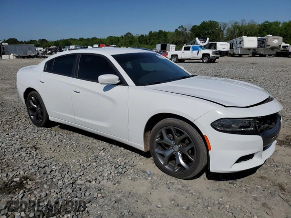 2015 Dodge Charger SXT with VIN 2C3CDXHG7FH827546, listed as a Copart auction lot 52421945 with 212,987 mi miles and Salvage Title. Bid and sale history available at DreamBid. Image 4.