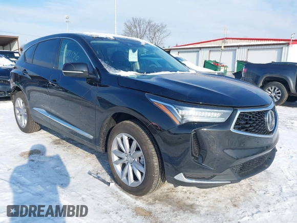 2024 Acura RDX with VIN 5J8TC2H36RL041017, listed as a IAAI auction lot 41317136 with 1,855 mi miles and . Bid and sale history available at DreamBid. Image 1.