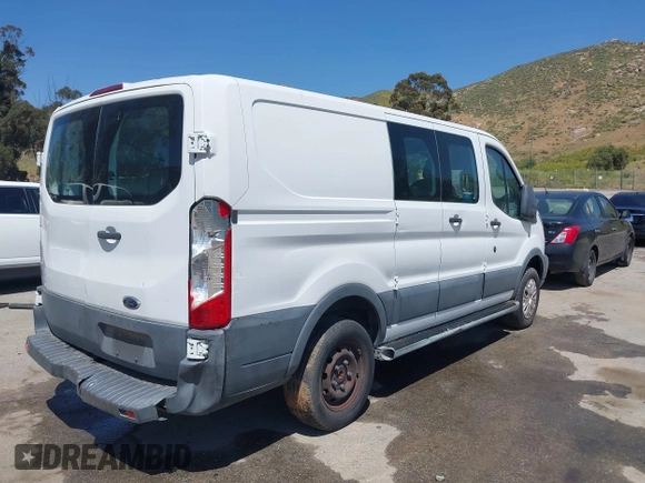 2015 Ford Transit Cargo with VIN 1FTNR1ZM5FKA66483, listed as a IAAI auction lot 39363805 with 43,538 mi miles and . Bid and sale history available at DreamBid. Image 4.