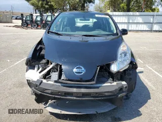 2016 Nissan LEAF S with VIN 1N4AZ0CP5GC308380, listed as a Copart auction lot 54706785 with 103,930 mi miles and Salvage Title. Bid and sale history available at carsss.com. Image 5.