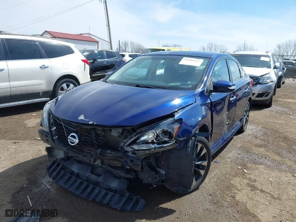 2016 Nissan Sentra SR with VIN 3N1AB7AP4GY275876, listed as a IAAI auction lot 41846567 with 132,311 mi miles. Bid and sale history available at carsss.com. Image 2.