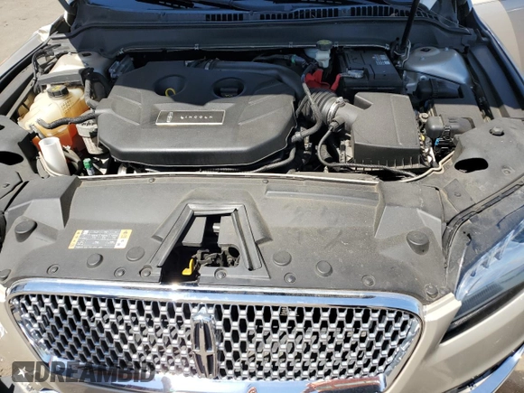 2017 Lincoln MKZ Reserve with VIN 3LN6L5F99HR666690, listed as a Copart auction lot 54652835 with 63,893 mi miles and Salvage title. Bid and sale history available at DreamBid. Image 11.