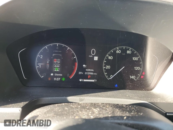 2023 Honda Pilot EX-L with VIN 5FNYG1H48PB044027, listed as a Copart auction lot 85114474 with 12,986 mi miles and Salvage title. Bid and sale history available at DreamBid. Image 9.