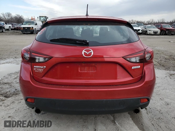 2016 Mazda 3 i Sport with VIN 3MZBM1J73GM304670, listed as a Copart auction lot 47092495 with 113,251 mi miles and Salvage Title. Bid and sale history available at DreamBid. Image 6.
