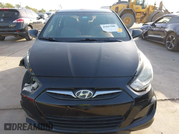2013 Hyundai Accent GS z VIN KMHCT5AE7DU083304, wystawiony jako IAAI lot #41847588 z przebiegiem 133 971 mil mil oraz . Historia ofert i sprzedaży dostępna na DreamBid. Obrazek 20.