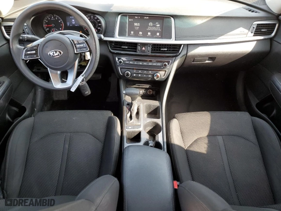 2020 Kia Optima LX with VIN 5XXGT4L32LG383106, listed as a Copart auction lot 43649615 with 128,213 mi miles and Salvage Title. Bid and sale history available at carsss.com. Image 8.
