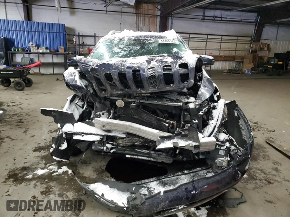 2014 Jeep Cherokee Limited with VIN 1C4PJMDB7EW202563, listed as a Copart auction lot 44465125 with 185,245 mi miles and Non repairable. Bid and sale history available at DreamBid. Image 5.