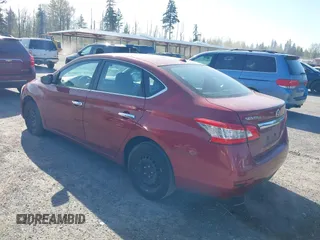2015 Nissan Sentra SV with VIN 3N1AB7AP7FL656083, listed as a IAAI auction lot 41994026 with 114,913 mi miles and . Bid and sale history available at DreamBid. Image 3.